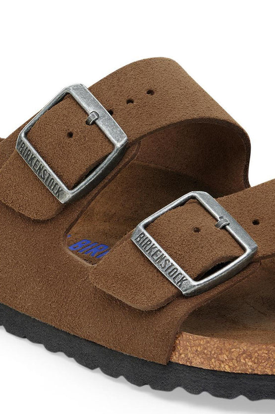 Birkenstock Arizona SFB Suede - Dark Tea