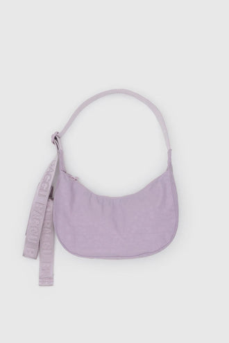 Baggu Small Nylon Crescent Bag - Dusty Pink