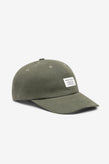 Norse Projects Bull Twill Denim 6-Panel Cap – Dusty Olive