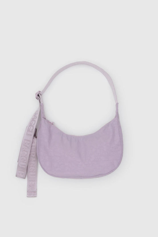 Baggu Small Nylon Crescent Bag - Dusty Pink