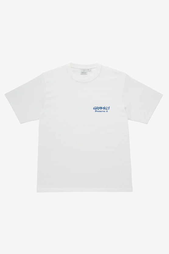 Gramicci Earth Tee - White