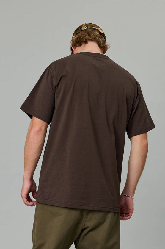 Just Another Fisherman Stamp Sea Tee - Earth