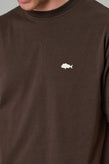 Just Another Fisherman Stamp Sea Tee - Earth
