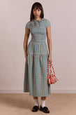 Damson Madder Ebba Midi - Picnic Check