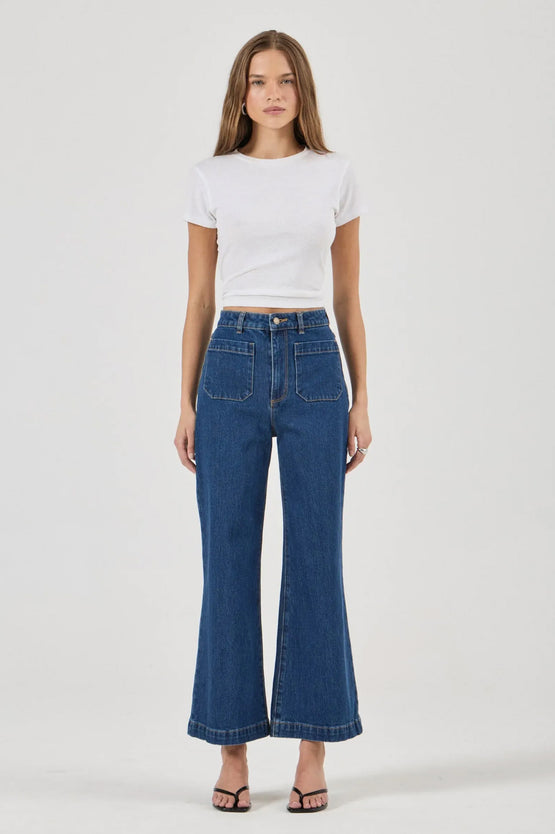 Rollas Sailor Jean - Eco Ruby Blue