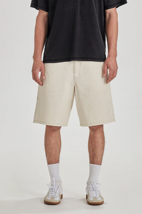 Commoners Mens Carpenter Short - Ecru