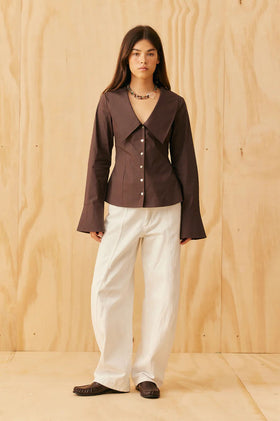 Ruby Eddie Shirt - Espresso