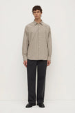 Assembly Eddie Check Shirt - White/Grey