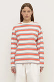 Assembly Eliana LS Tee - Dahlia Stripe