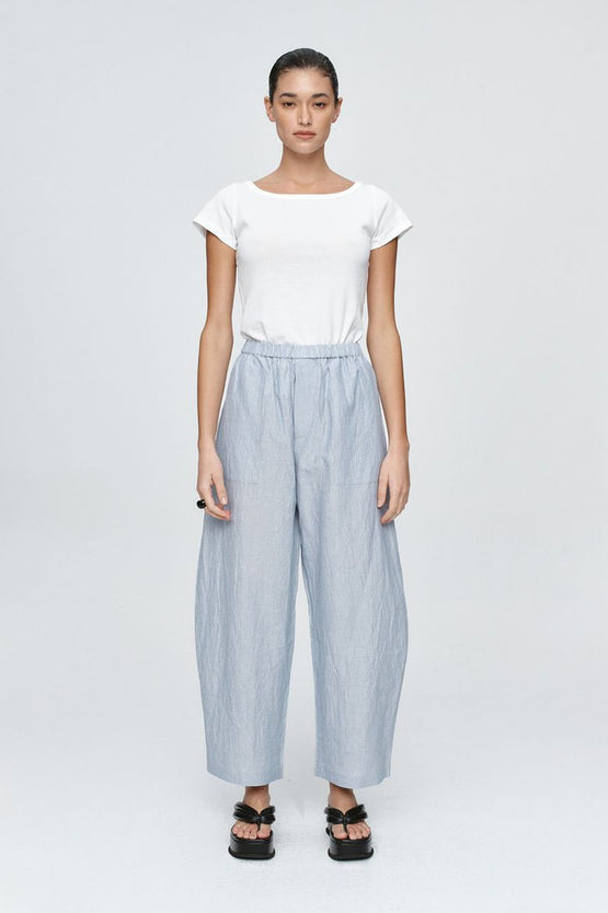 Marle Ellidy Pant - Bleu Stripe