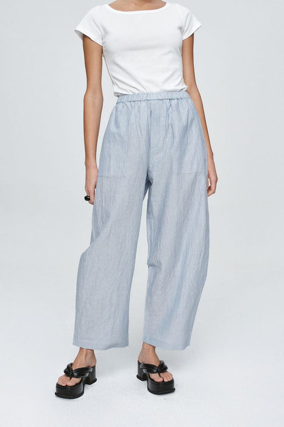 Marle Ellidy Pant - Bleu Stripe
