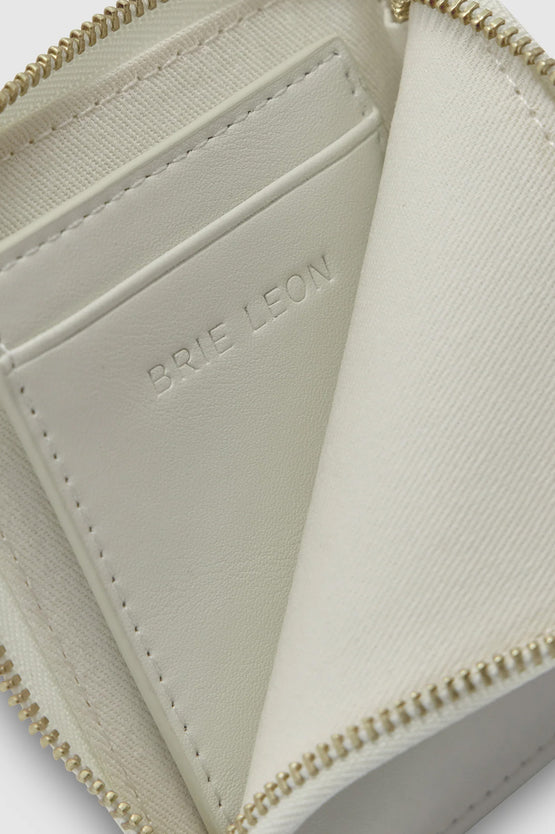 Brie Leon Adie Zip Around Wallet - Elderflower