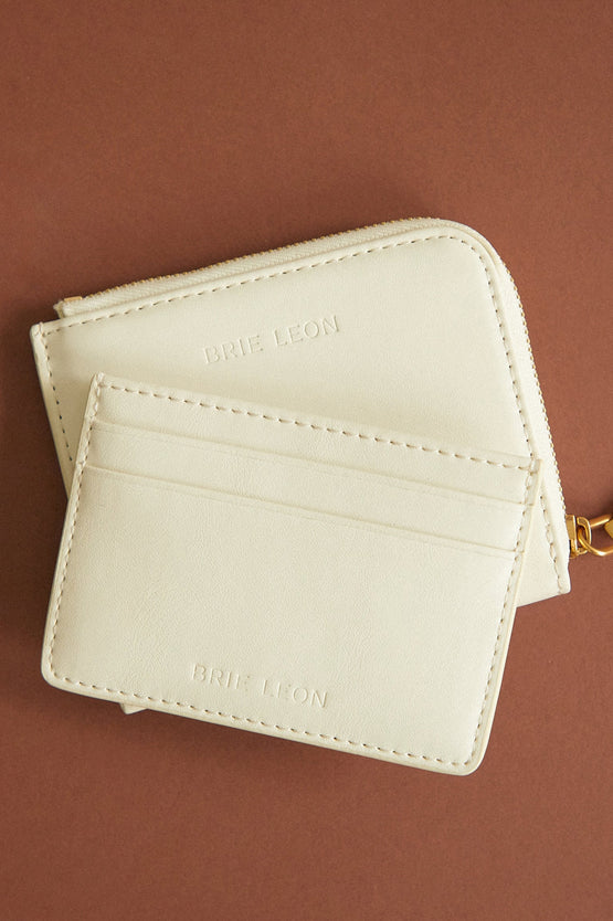 Brie Leon Adie Zip Around Wallet - Elderflower