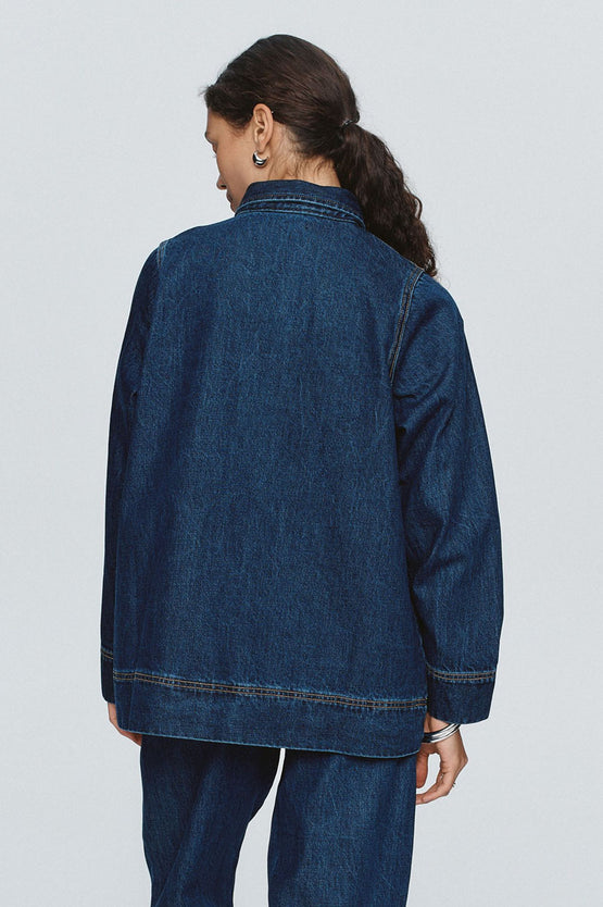 Marle Elka Shirt - Washed Indigo