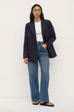Assembly Ellen Double Breasted Blazer - Navy