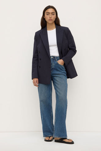 Assembly Ellen Double Breasted Blazer - Navy