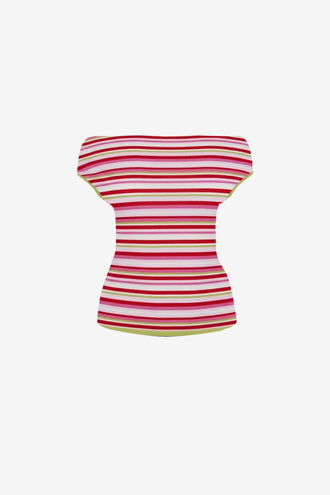 Ruby Emma Knit Top - Strawberry Fields