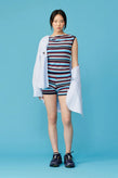Ruby Emma Knit Top - Burgundy Blue