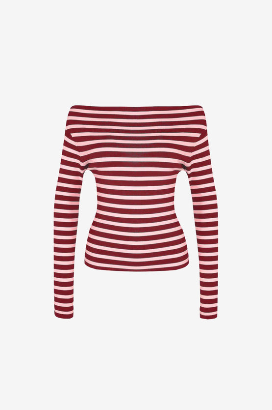 Ruby Emma LS - Burgundy Pink