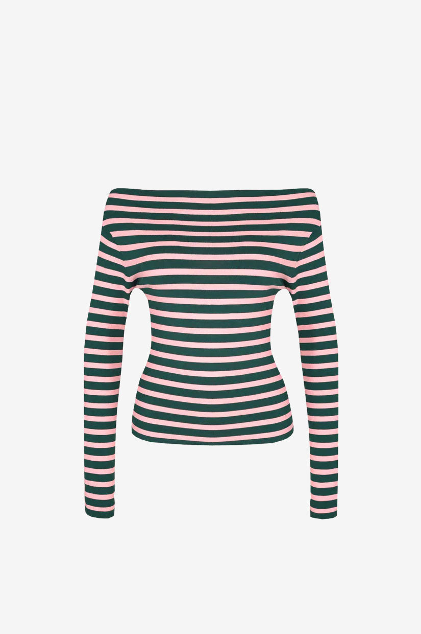 Ruby Emma Knit LS - Pink Forest