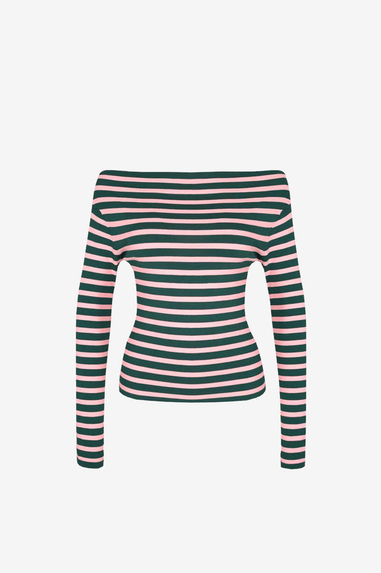 Ruby Emma Knit LS - Pink Forest