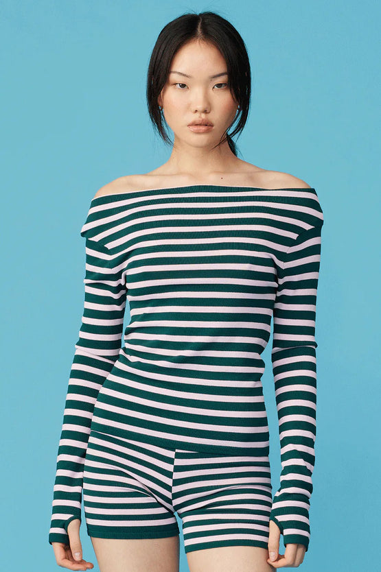 Ruby Emma Knit LS - Pink Forest