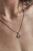 Stolen Girlfriends Club Old English Necklace - Silver