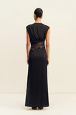 Shona Joy Eniko Lace Maxi - Black