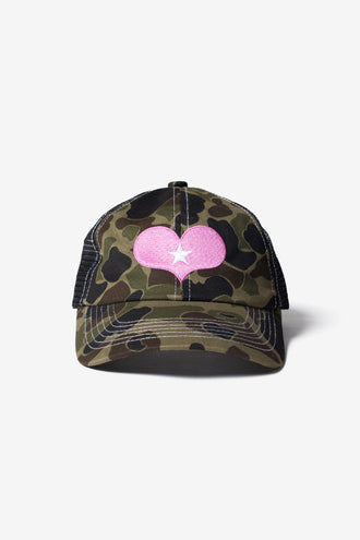 Candice Envy Trucker Hat - Camo