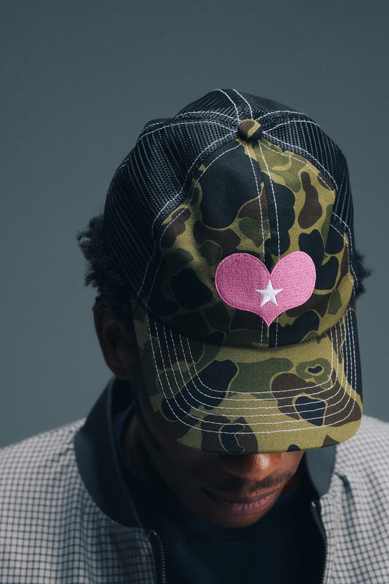 Candice Envy Trucker Hat - Camo