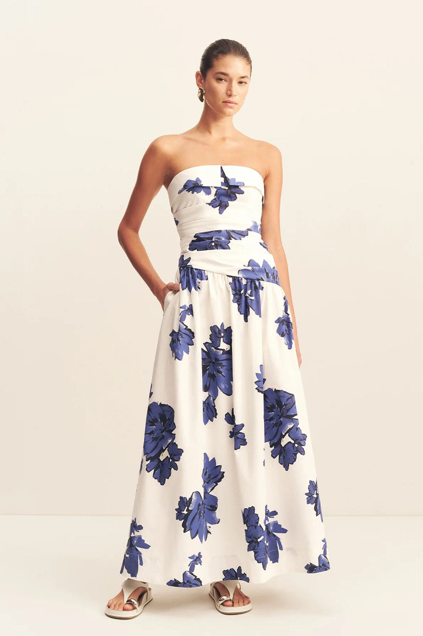 Shona Joy Enya Strapless Maxi - Wallflower