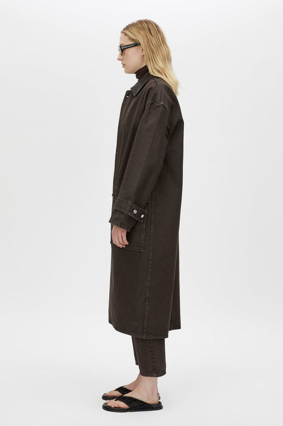 Camilla and Marc Enzo Denim Coat - Espresso