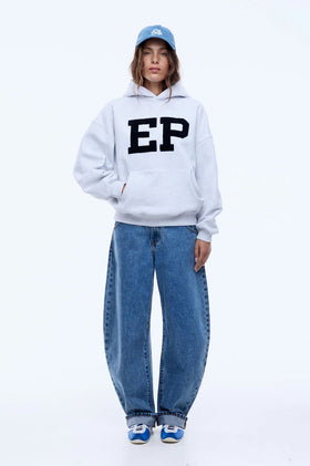 Ena Pelly EP Hoodie - White Marle