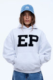 Ena Pelly EP Hoodie - White Marle