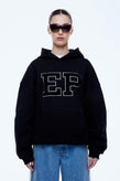 Ena Pelly Cassie EP Boucle Hoodie - Black