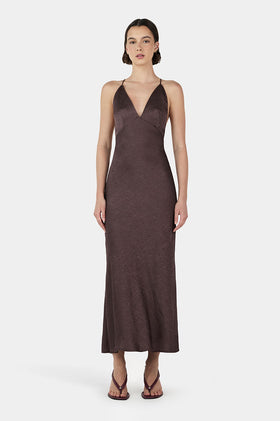 Ownley Erica Maxi Dress - Mulberry