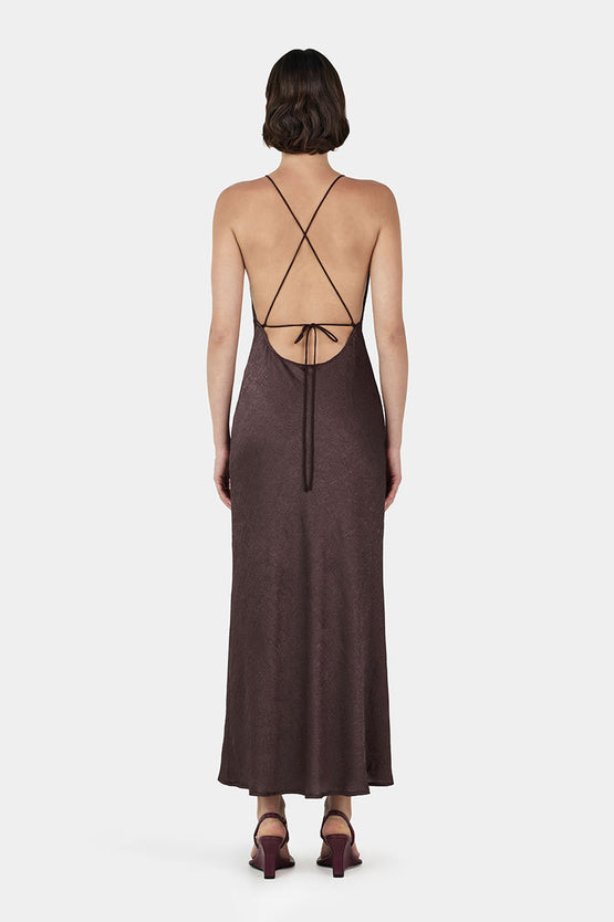 Ownley Erica Maxi Dress - Mulberry