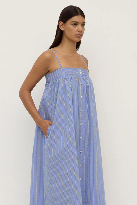 Assembly Erina Stripe Maxi - Blue White