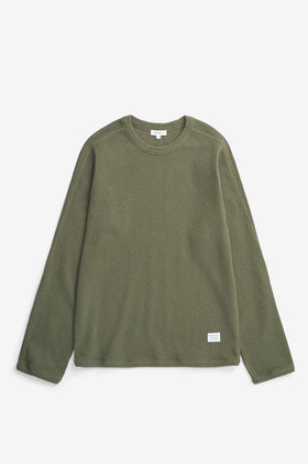 Norse Projects Eske Military Rib LS - Olive