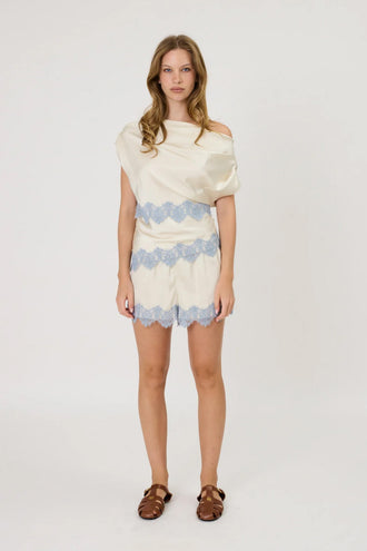 Remain Esme Shorts - Ivory
