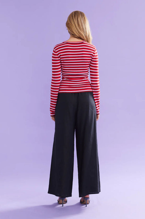 Ruby Esme LS - Burgundy Red Lilac