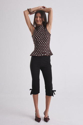 Gracious Luna Tank - Espresso