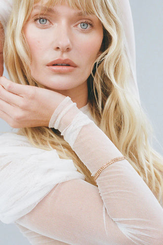 Porter Jewellery Baby Celestial Bracelet - Gold/Espresso