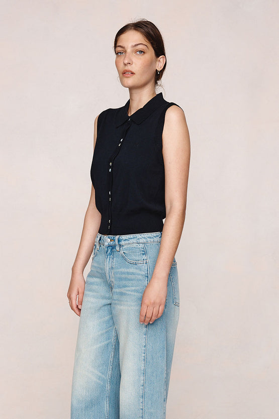 Marle Frannie Vest - Black