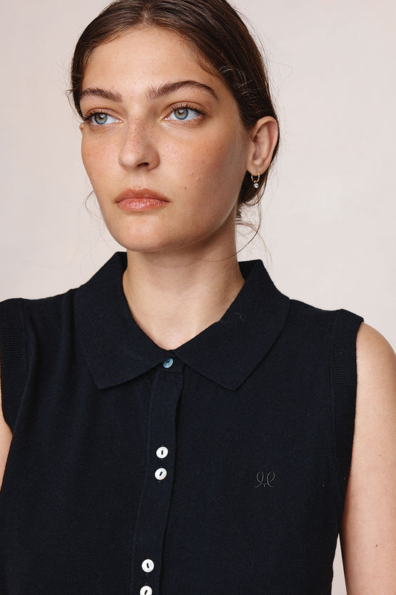 Marle Frannie Vest - Black