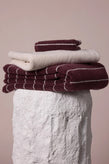 Hommey 2 Pack Face Washer - Merlot