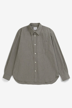 Norse Projects Falster Oversized Shirt - Vetiver