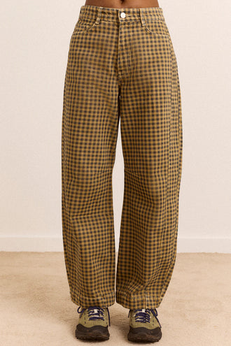 Damson Madder Felix Jeans - Quince Gingham