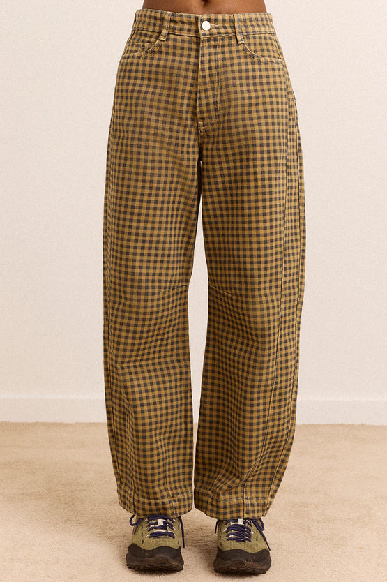 Damson Madder Felix Jeans - Quince Gingham