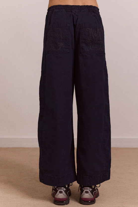 Damson Madder Felix Trouser - Navy